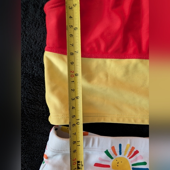 Hanna Andersson Girls Rainbow Tankini Colorblock 2 Piece Swim Bathing Suit - Picture 9 of 10